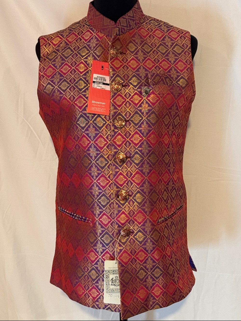 Men’s Nehru Vest